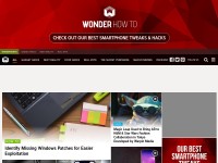 Desktop screenshot for wonderhowto.com