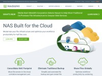 Desktop screenshot for nasuni.com