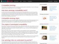 Desktop screenshot for compatible-astrology.com