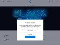 Desktop screenshot for telenor.dk