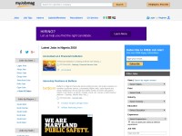 Desktop screenshot for myjobmag.com