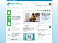 Screenshot of medlineplus.gov