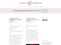 Desktop screenshot for thefamilyfreezer.com