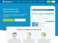 Desktop screenshot for therapynotes.com