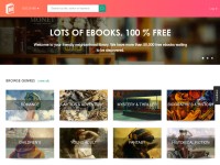 Desktop screenshot for manybooks.net