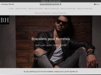 Desktop screenshot for braceletshomme.fr
