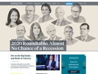Desktop screenshot for barrons.com