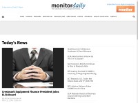 Desktop screenshot for monitordaily.com
