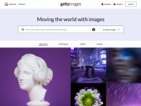 Desktop screenshot for gettyimages.no