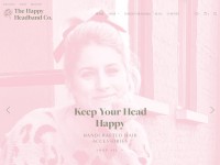 Desktop screenshot for thehappyheadbandco.com