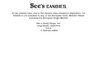 Desktop screenshot for sees.com