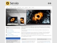 Desktop screenshot for serviio.org