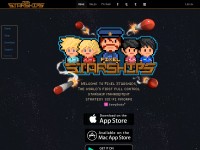 Desktop screenshot for pixelstarships.com
