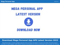 Desktop screenshot for megapersonalapp.com