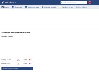 Desktop screenshot for sat24.com