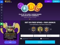 Desktop screenshot for bitcoincasino.io
