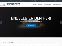 Desktop screenshot for sognenett.no