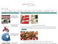 Desktop screenshot for bargainbabe.com