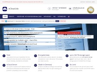 Desktop screenshot for ocloud.de