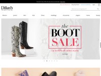Desktop screenshot for dillards.com
