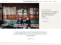 Desktop screenshot for themodernhouse.com
