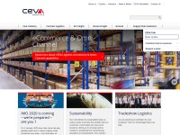 Desktop screenshot for cevalogistics.com