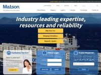Desktop screenshot for matson.com