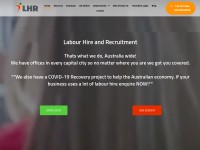 Desktop screenshot for labourhireandrecruitment.com.au