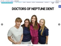 Desktop screenshot for neptunedent.eu