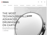Screenshot of daddario.com