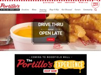 Desktop screenshot for portillos.com