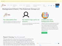 Desktop screenshot for thekolemangroupscreen.com