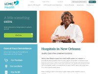 Desktop screenshot for lcmchealth.org