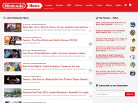 Desktop screenshot for nintendonews.com