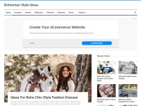 Desktop screenshot for bohemianstylesideas.com