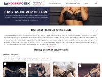 Desktop screenshot for hookupgeek.com