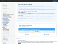 Desktop screenshot for freeformatter.com