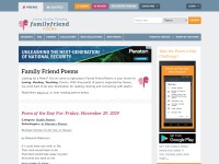 Desktop screenshot for familyfriendpoems.com