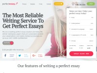 Desktop screenshot for perfectessay.com