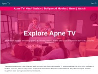 Desktop screenshot for apne-tv.app