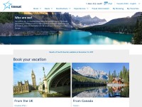 Desktop screenshot for transat.com