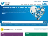 Desktop screenshot for tekniskaverken.se