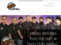 Desktop screenshot for shoputahharley.com