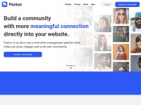 Desktop screenshot for panion.com