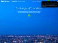 Desktop screenshot for technavio.com