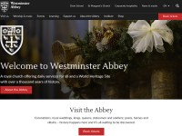 Desktop screenshot for westminster-abbey.org