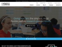Desktop screenshot for carnegielearning.com