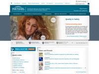 Desktop screenshot for partners.org