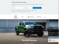 Desktop screenshot for toyota.ca