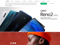 Desktop screenshot for oppo.com